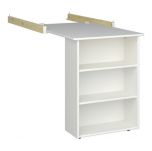Steens for Kids Pull-out Desk in Solid Plain White