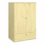 Steens For Kids Low Wardrobe in Natural Lacquer