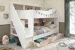 Parisot Bibliobed Bunk Bed in White & Oak
