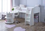 Kids Avenue Eli B Mid Sleeper Cabin Bed & Pull-out Desk