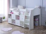 Kids Avenue Eli F Mid Sleeper Cabin Bed with Cube Units