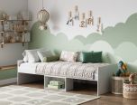 Kidsaw Flash Single 3ft Cabin Bed in White