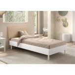 Vipack Forrest Single Bed in White Beech