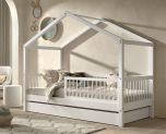 Vipack Forrest House Bed in White Beech