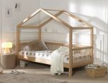 Vipack Forrest House Bed in Natural Beech