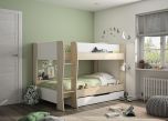 Gami Roomy Bunk Bed with Storage Drawer