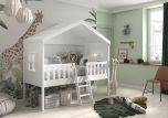 Vipack Kids House Bed in White