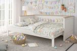 Kids Avenue Heritage Extending Day Bed in White & Oak with Drawer