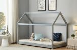 Birlea House Single Bed in Grey