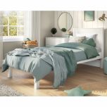 Stompa Classic Low End Bed in White