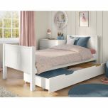 Stompa Classic Single Bed With Trundle Drawer