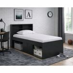 Kidsaw Kudl 3ft Low Single Bookcase Bed in Black