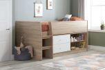 Birlea Leyton Cabin Bed in White & Oak