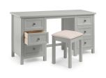 Julian Bowen Maine Dressing Table in Dove Grey