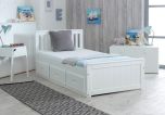 Amani UK Mission Storage Bed in White