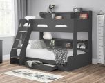 Julian Bowen Orion Triple Bunk Bed in Anthracite