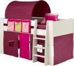 Steens For Kids Midsleeper with Purple/Pink Accessories