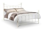 Julian Bowen Rebecca Bed in Stone White