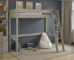 Astral High Sleeper Bed in Grey
