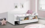 Julian Bowen Stella Low Sleeper Bed In White