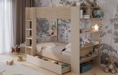 Parisot Oasis Bunk in Oak and Cashmere