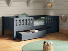 Stompa Arven Blue Junior Bed with Drawers