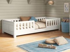 Stompa Arven White Junior Floor Bed