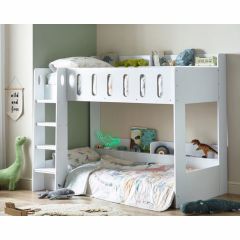 Julian Bowen Vision Low Bunk Bed in White