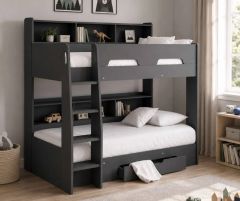 Julian Bowen Orion Bunk Bed in Anthracite
