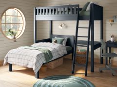 Stompa Arven Blue High Sleeper with Single Bed