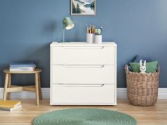 Stompa Arven White 3 Drawer Chest