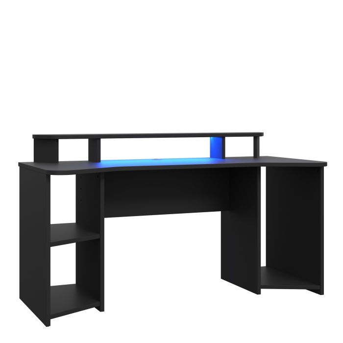 Curved gaming desk discount
