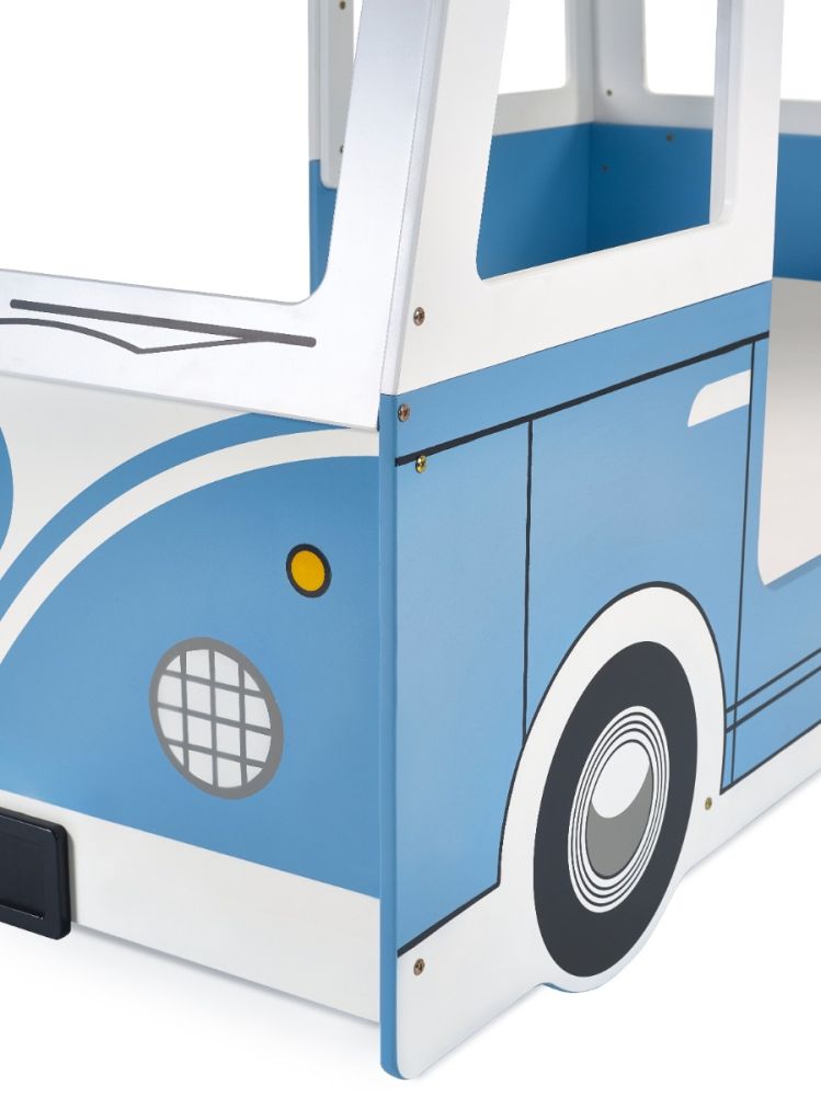 Julian Bowen Campervan Bed in Light Blue Free Delivery