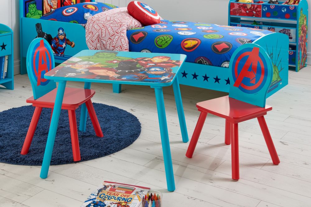 Marvel Avengers Table Chairs Free Delivery
