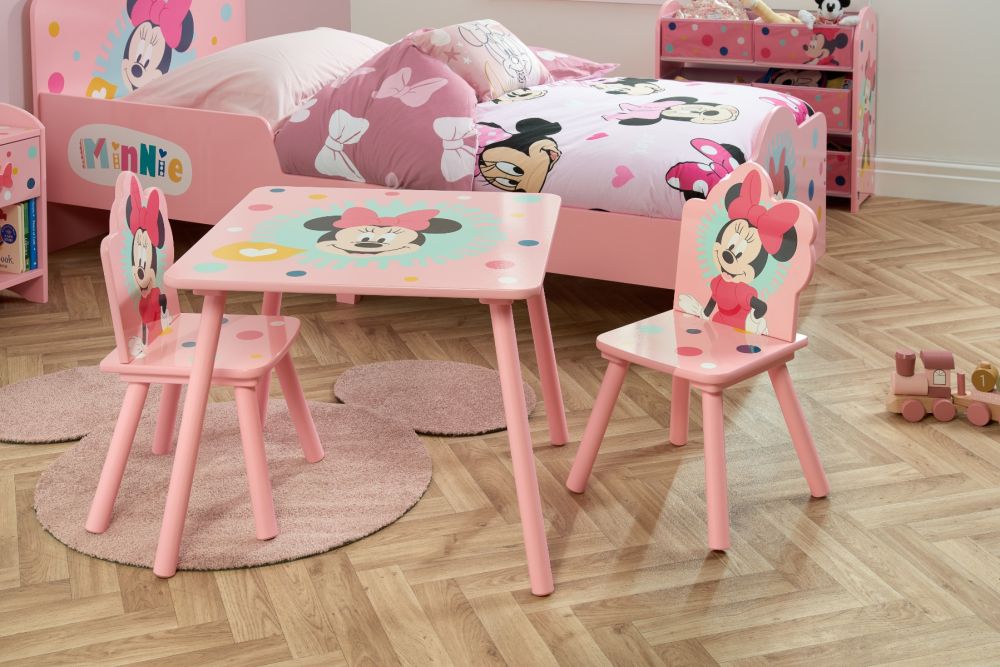 Disney minnie junior shop table & chair set