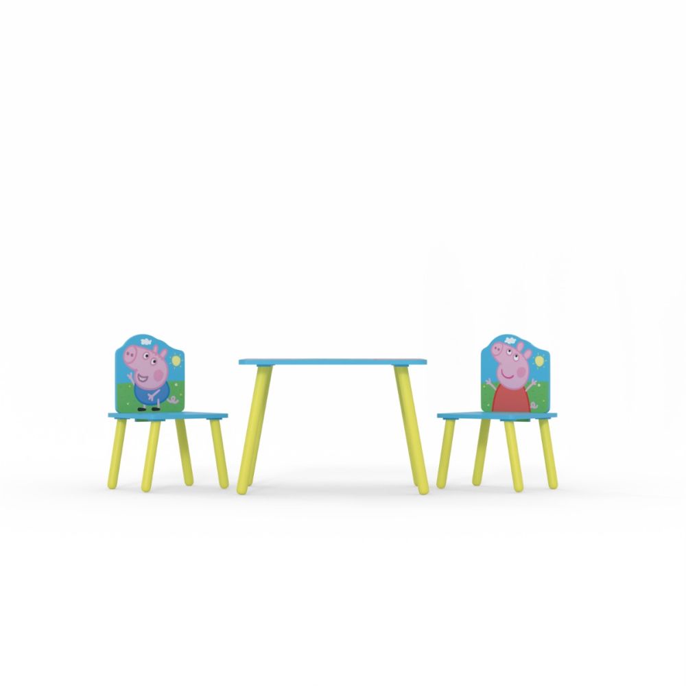 Kidsaw Peppa Pig Table and Chairs Free Delivery