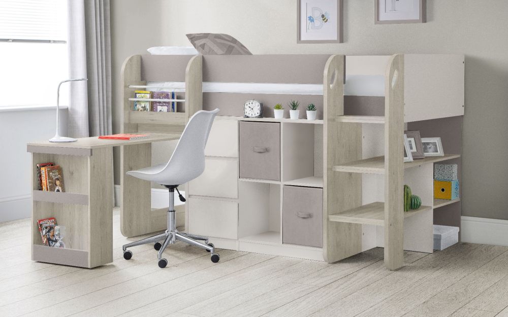 Julian bowen deals jupiter midsleeper bed