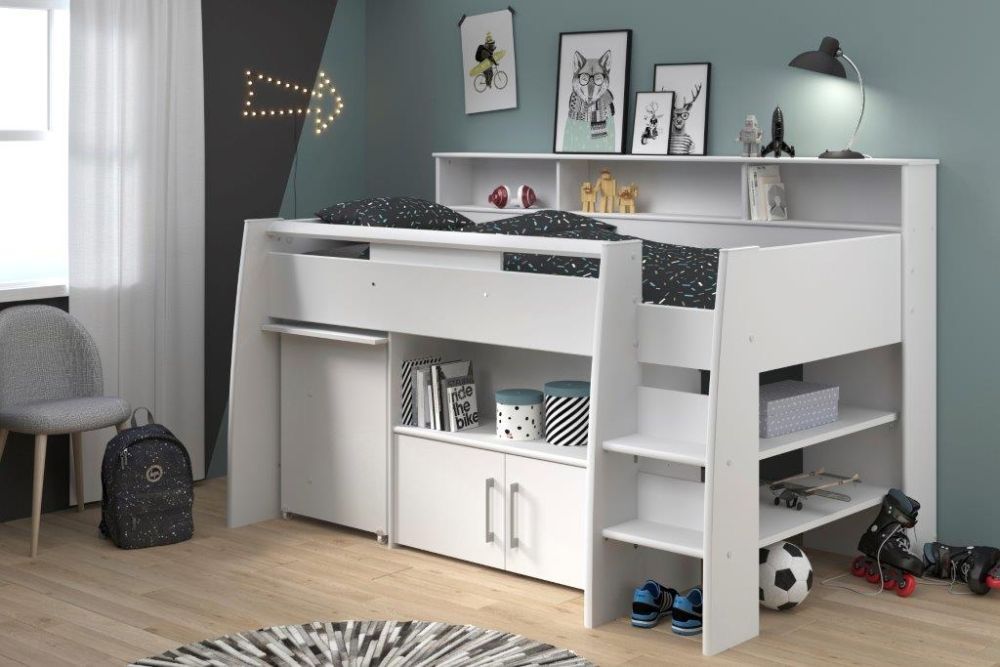 Parisot milky midsleeper cabin sale bed