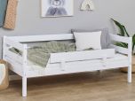 Hoppekids ECO Shorty Daybed with Safety Rail in White
