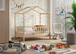 Vipack Dallas Toddler Bed in Natural Pine