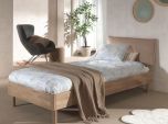 Vipack Forrest Single Bed in Solid Oak