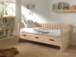 Vipack Fritz Captains Bed in Milky Pine