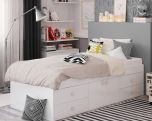 Kidsaw Captains Cabin Single Bed in White