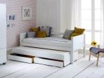 Thuka Nordic Day Bed 1 with Drawers in White