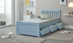 Amani UK Mission Storage Bed in Blue