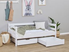 Hoppekids ECO Shorty Daybed with Drawers in White