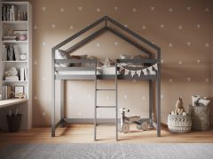 Apollo House Mid Sleeper Bed - 3ft UK Single