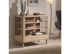 Vipack Forrest Changing Unit in Solid Oak