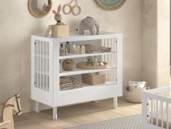 Vipack Forrest Changing Unit in White Beech