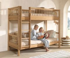 Vipack Forrest Bunk Bed in Solid Oak 